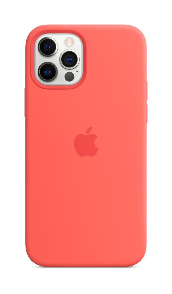 Apple Silicone Case MagSafe MHL93ZM/A Pink Citrus kaina ir informacija | Telefono dėklai | pigu.lt