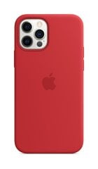 Apple dėklas MagSafe skirtas Apple iPhone 12 Pro Max, Raudona kaina ir informacija | Telefono dėklai | pigu.lt