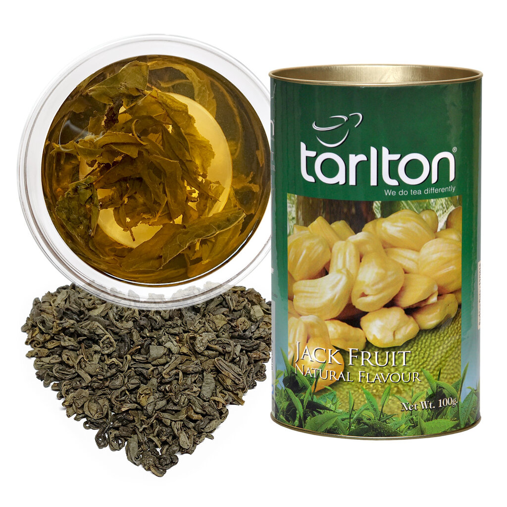 Tarlton Jack Fruit Green tea (OPA), Duonos medžio vaisiai, Ceilono žalia, biri, didelių lapų arbata, 100g kaina ir informacija | Arbata | pigu.lt