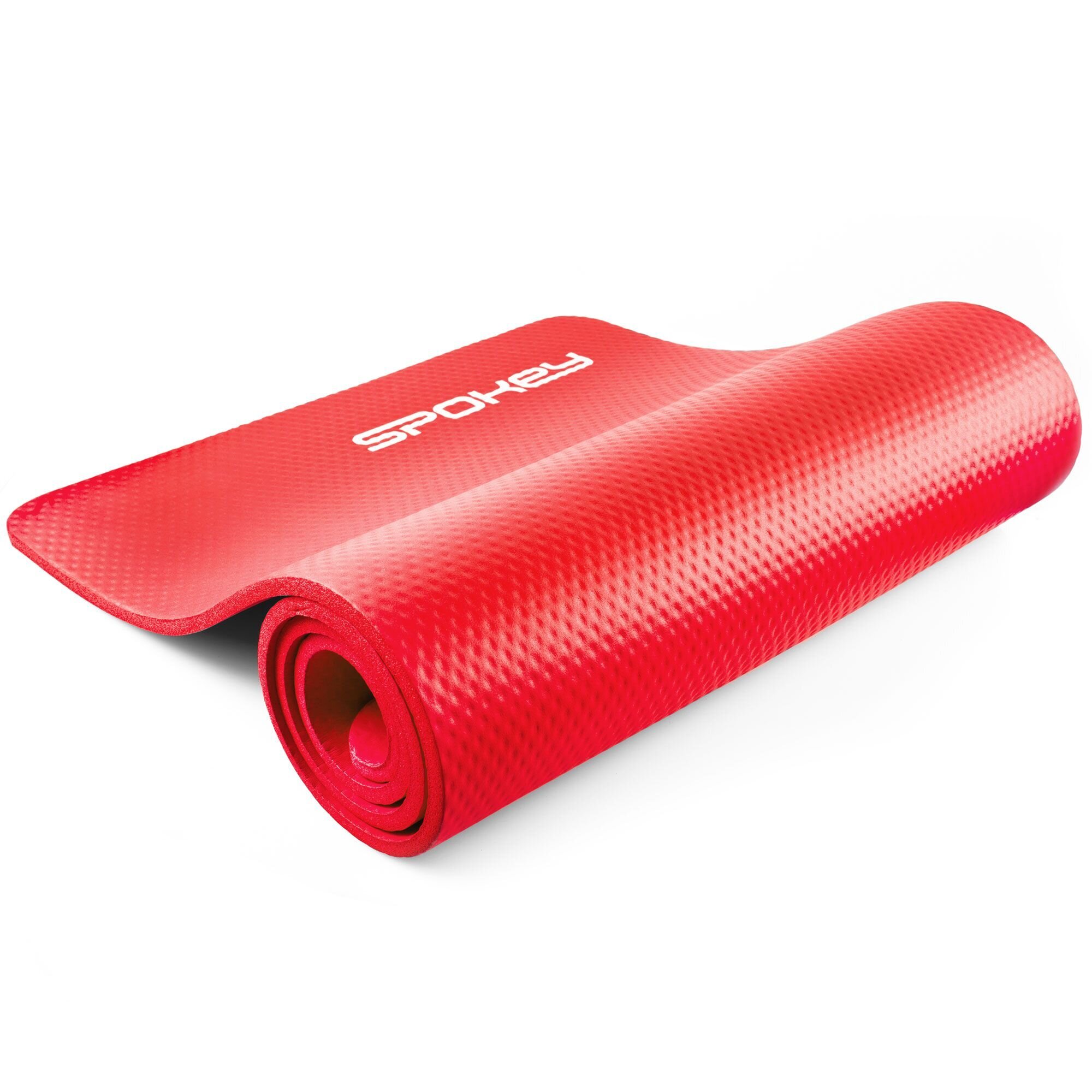 Gimnastikos kilimėlis Spokey Softmat NBR 180x60x1,5 cm, raudonas kaina |  pigu.lt