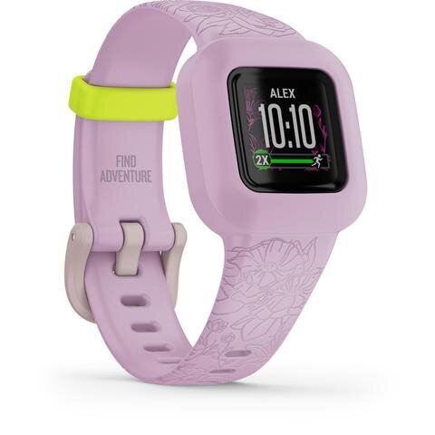 Garmin vívofit® jr. 3 Garmin Floral Pink цена и информация | Išmanieji laikrodžiai (smartwatch) | pigu.lt