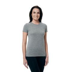 Medvilniniai marškinėliai moterims, pilki kaina ir informacija | Marškinėliai moterims | pigu.lt