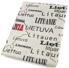 Rankšluostis „Lietuva" kaina ir informacija | Virtuviniai rankšluosčiai, pirštinės, prijuostės | pigu.lt