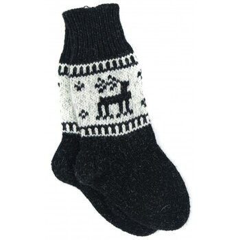 Juodos vilnonės kojinės kaina ir informacija | Moteriškos kojinės | pigu.lt