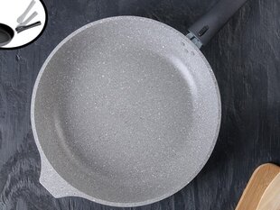 Сковорода Ø 24/6 см Light Marmor цена и информация | Cковородки | pigu.lt