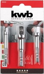 Набор переходников из 3 штук Kwb 105310 цена и информация | Механические инструменты | pigu.lt