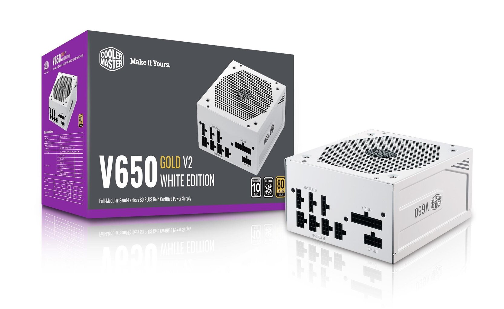 Cooler Master V 650 Gold V2 kaina ir informacija | Maitinimo šaltiniai (PSU) | pigu.lt