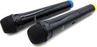 Микрофоны караоке Media-Tech ACCENT PRO MT395 - два беспроводных микрофона с USB-приемником цена и информация | Микрофоны | pigu.lt