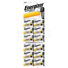 Блистерная упаковка ENERGIZER LR03-12BB ALKALINE POWER AAA (LR03), 12 шт. цена и информация | Батарейки | pigu.lt