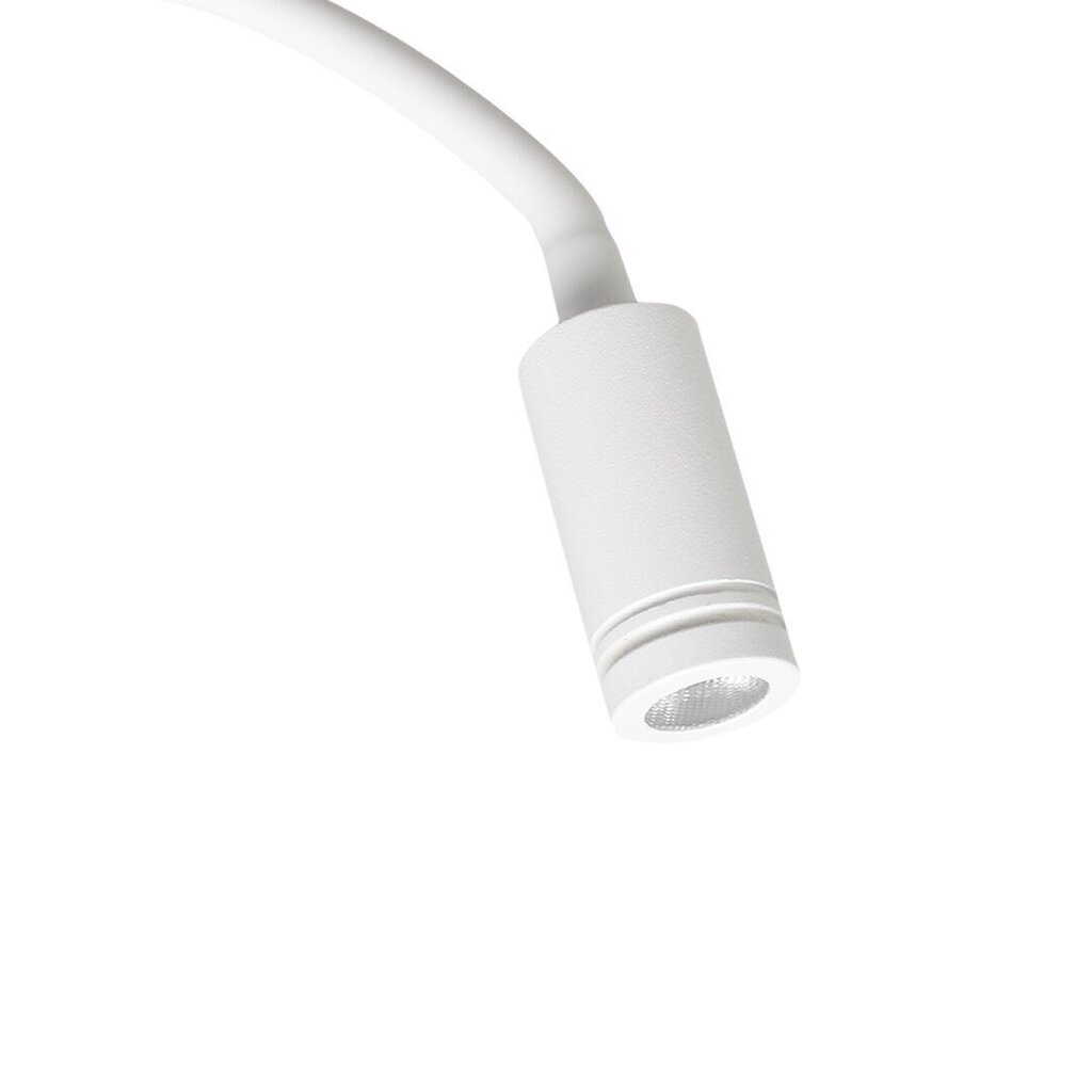 Eko-Light sieninė naktinė lemputė Base White цена и информация | Sieniniai šviestuvai | pigu.lt