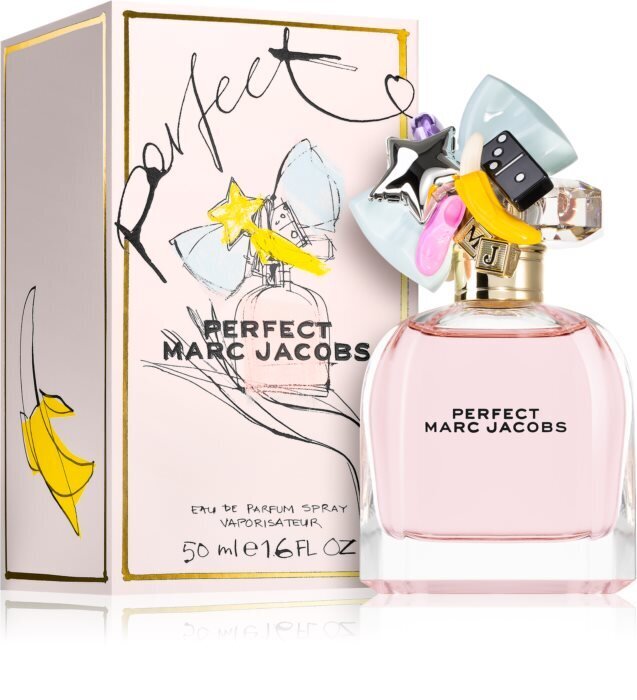 Kvapusis vanduo Marc Jacobs Perfect EDP, 50ml kaina ir informacija | Kvepalai moterims | pigu.lt