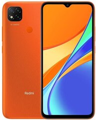 Xiaomi Redmi 9C NFC, 64GB, Dual SIM, Sunrise Orange цена и информация | Мобильные телефоны | pigu.lt