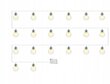 Girlianda Retro, 20 LED цена и информация | Girliandos | pigu.lt