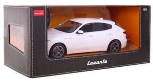 Rastar Автомобиль Maserati Levnte 1:14 / 2,4 ГГц / 2WD / Белый цена и информация | Игрушки для мальчиков | pigu.lt