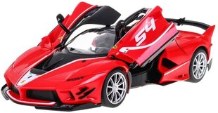 Автомобиль Rastar Ferrari LaFerrari USB 1:14 / 2,4 ГГц / 2WD / красный цена и информация | Игрушки для мальчиков | pigu.lt