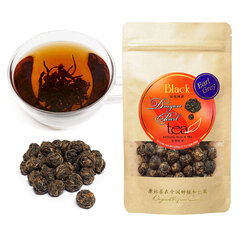 Exclusive EARL GREY DRAGON PEARL Black tea - Эксклюзивный китайский черный чай "Жемчужина дракона" с бергамотом, 50 г цена и информация | Чай | pigu.lt