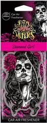 Стильный освежитель воздуха Aroma Dia De Los Muertos Diamond Girl цена и информация | Освежители воздуха для салона | pigu.lt