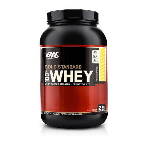 Optimum Nutrition 100% Gold Standard Whey šokolado skonio, 910 g цена и информация | Baltymai | pigu.lt