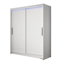 Шкаф с раздвижными дверями WESTA / PRESTO I + LED цена и информация | Шкафы | pigu.lt