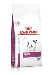 Royal CaninVet Renal Small Dogs mažų veislių šunims sergantiems inkstų nepakankamumu, 1,5 kg цена и информация |  Сухой корм для собак | pigu.lt