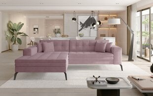 Мягкий уголок NORE Solange 33, розовый цена и информация | Угловые диваны | pigu.lt