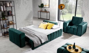 Sofa NORE Lazaro 02, tamsiai ruda kaina ir informacija | Sofos | pigu.lt