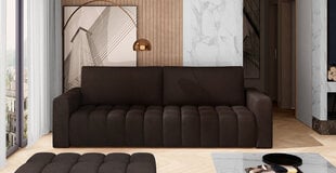 Sofa NORE Lazaro 02, tamsiai ruda kaina ir informacija | Sofos | pigu.lt
