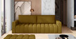 Minkštų baldų komplektas NORE Lazaro 04, geltonas kaina ir informacija | Minkštų baldų komplektai | pigu.lt