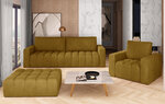 Комплект мягкой мебели NORE Lazaro 04, желтый