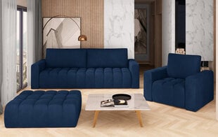Комплект мягкой мебели NORE Lazaro 05, синий цена и информация | Комплекты мягкой мебели | pigu.lt