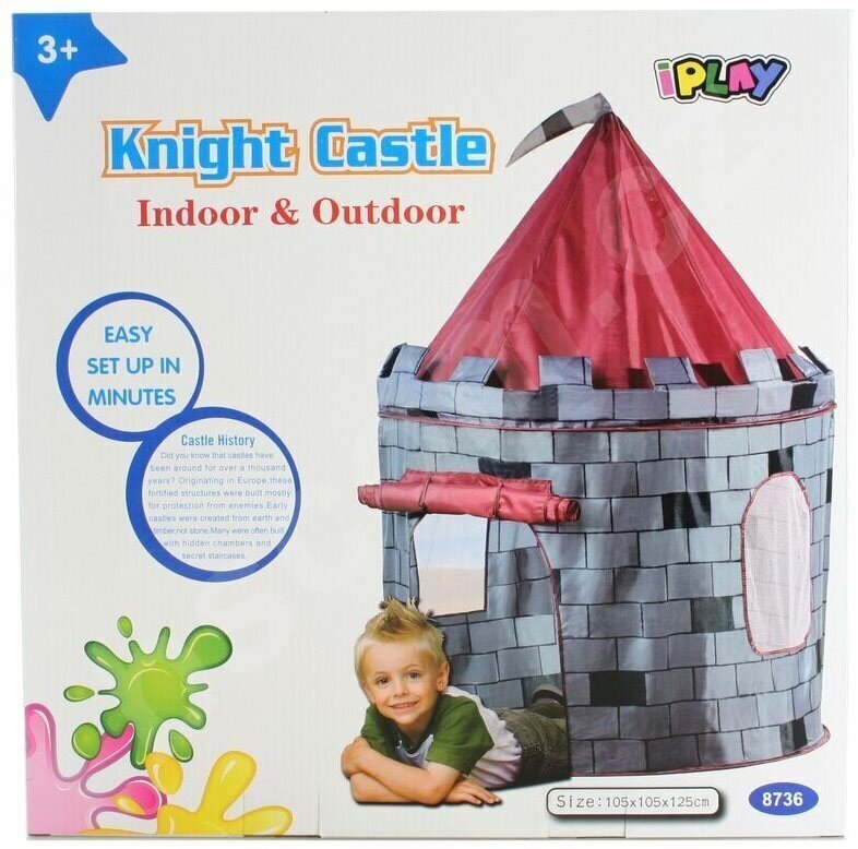 Vaikiška palapinė-pilis I-Play Knight's Castle kaina ir informacija | Vaikų žaidimų nameliai | pigu.lt
