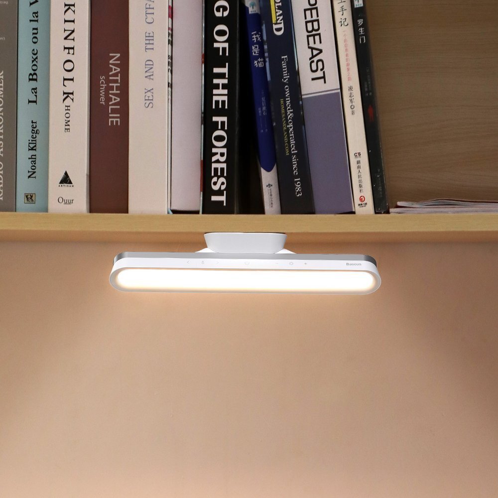 Baseus Magnetic Stepless Dimming Charging Desk Lamp Pro white (DGXC-02) цена и информация | LED juostos | pigu.lt