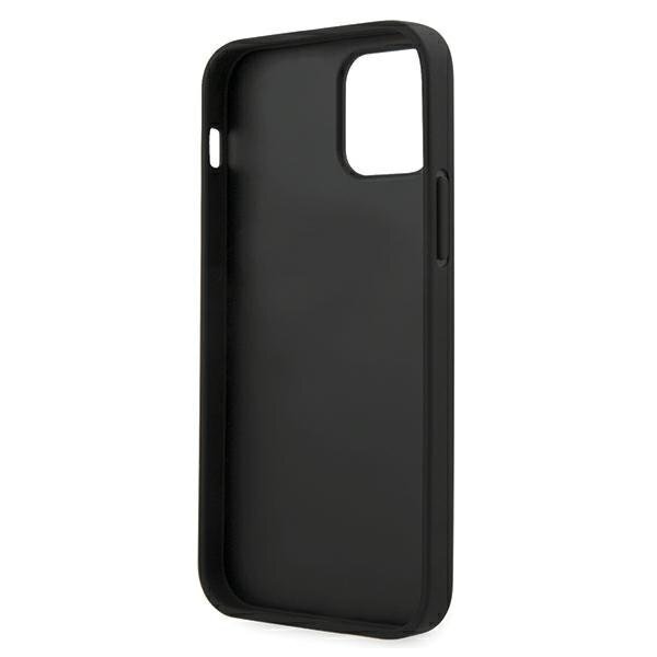 Guess Hardcase Saffiano skirtas iPhone 12 Pro Max, rožinis kaina ir informacija | Telefono dėklai | pigu.lt