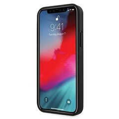 GUHCP12MPU4GHBK Guess 4G Triangle dėklas iPhone 12/12 Pro 6.1 kaina ir informacija | Telefono dėklai | pigu.lt