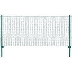 Tinklinė vielinė tvora su stulpais 25x0.75 m kaina ir informacija | Tvoros ir jų priedai | pigu.lt