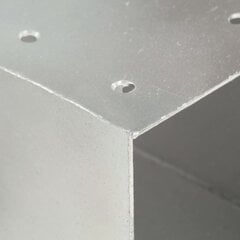 Stulpo sujungimas, 91x91mm, galvanizuotas metalas, Y formos kaina ir informacija | Tvoros ir jų priedai | pigu.lt