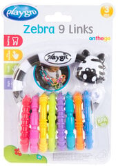Pakabinamas žaislas Playgro Zebra, 0184558 kaina ir informacija | Žaislai kūdikiams | pigu.lt