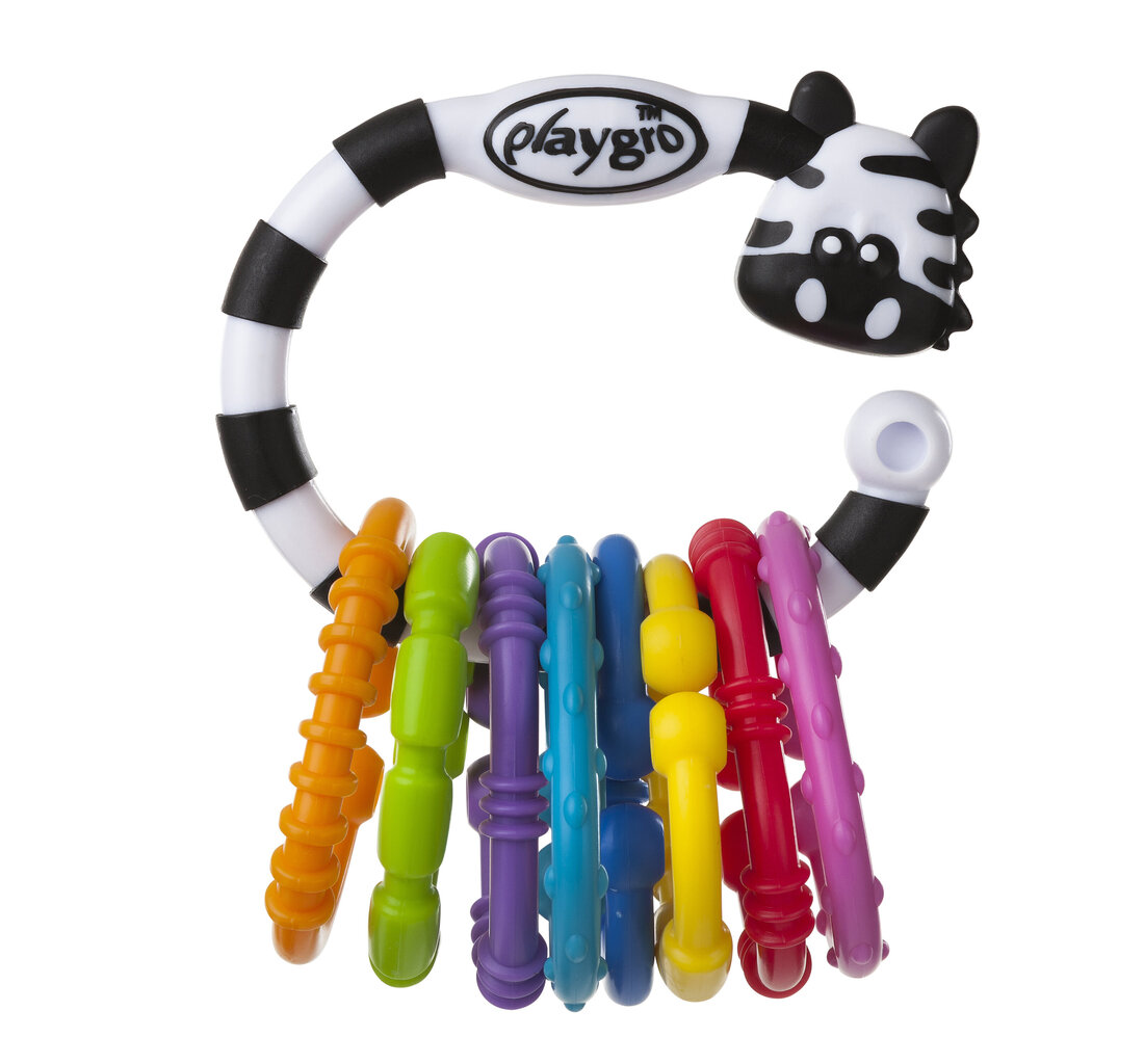 Pakabinamas žaislas Playgro Zebra, 0184558 цена и информация | Žaislai kūdikiams | pigu.lt
