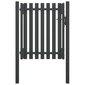Sodo vartai, 1x1,5m, plienas, antracito spalvos kaina ir informacija | Tvoros ir jų priedai | pigu.lt