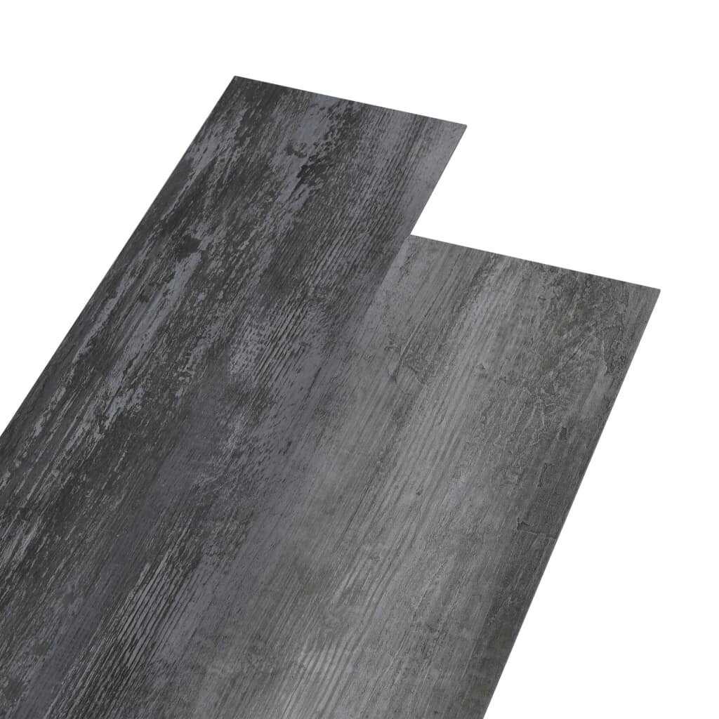 Grindų plokštės, PVC, 5,26m², pilkos цена и информация | Laminuotos grindys | pigu.lt