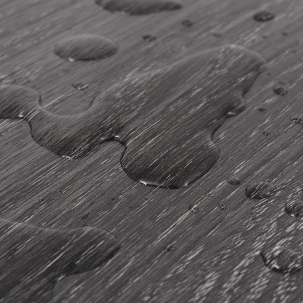 Grindų plokštės, 4,46m², 3mm, juodas цена и информация | Laminuotos grindys | pigu.lt