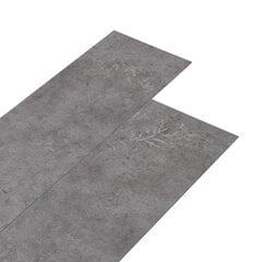 Grindų plokštės, PVC, 5,02m², pilkos kaina ir informacija | Laminuotos grindys | pigu.lt