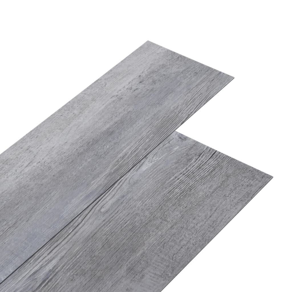 Grindų plokštės, 5,02m², 2mm, pilkos kaina ir informacija | Laminuotos grindys | pigu.lt