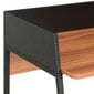 Rašomasis stalas, 90x60x88cm, juodas kaina ir informacija | Kompiuteriniai, rašomieji stalai | pigu.lt
