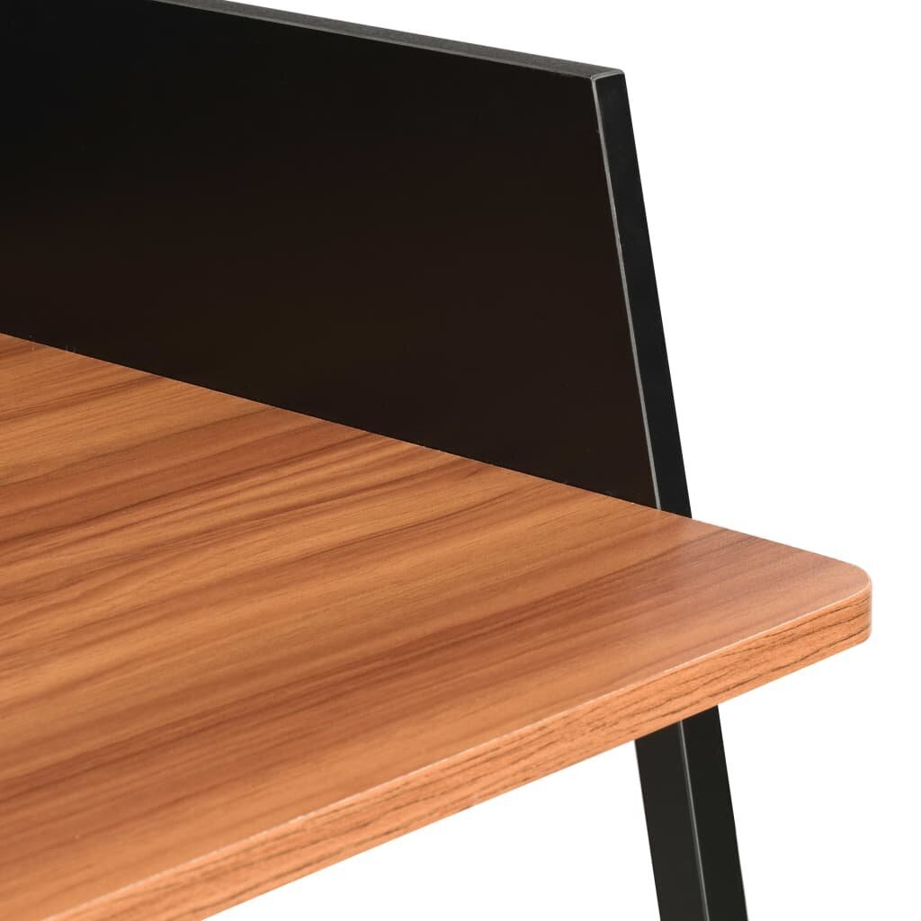 Rašomasis stalas, 90x60x88cm, juodas kaina ir informacija | Kompiuteriniai, rašomieji stalai | pigu.lt