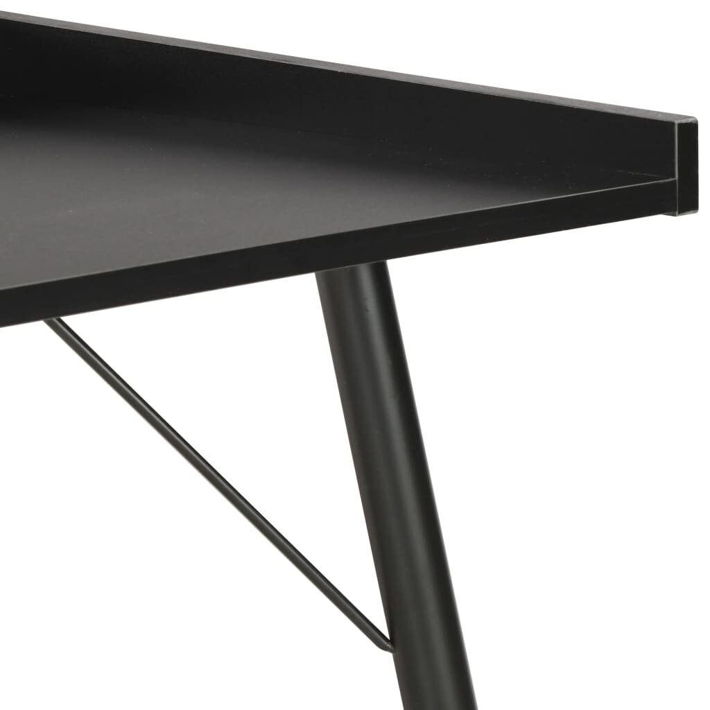 Rašomasis stalas, 90x50x79cm, juodas kaina ir informacija | Kompiuteriniai, rašomieji stalai | pigu.lt