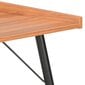 Rašomasis stalas, 90x50x79cm, rudas kaina ir informacija | Kompiuteriniai, rašomieji stalai | pigu.lt