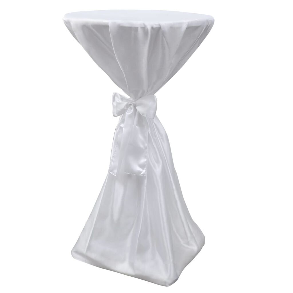 Staltiesė su kaspinu, 60 cm, 2 vnt, balta kaina ir informacija | Staltiesės, servetėlės | pigu.lt