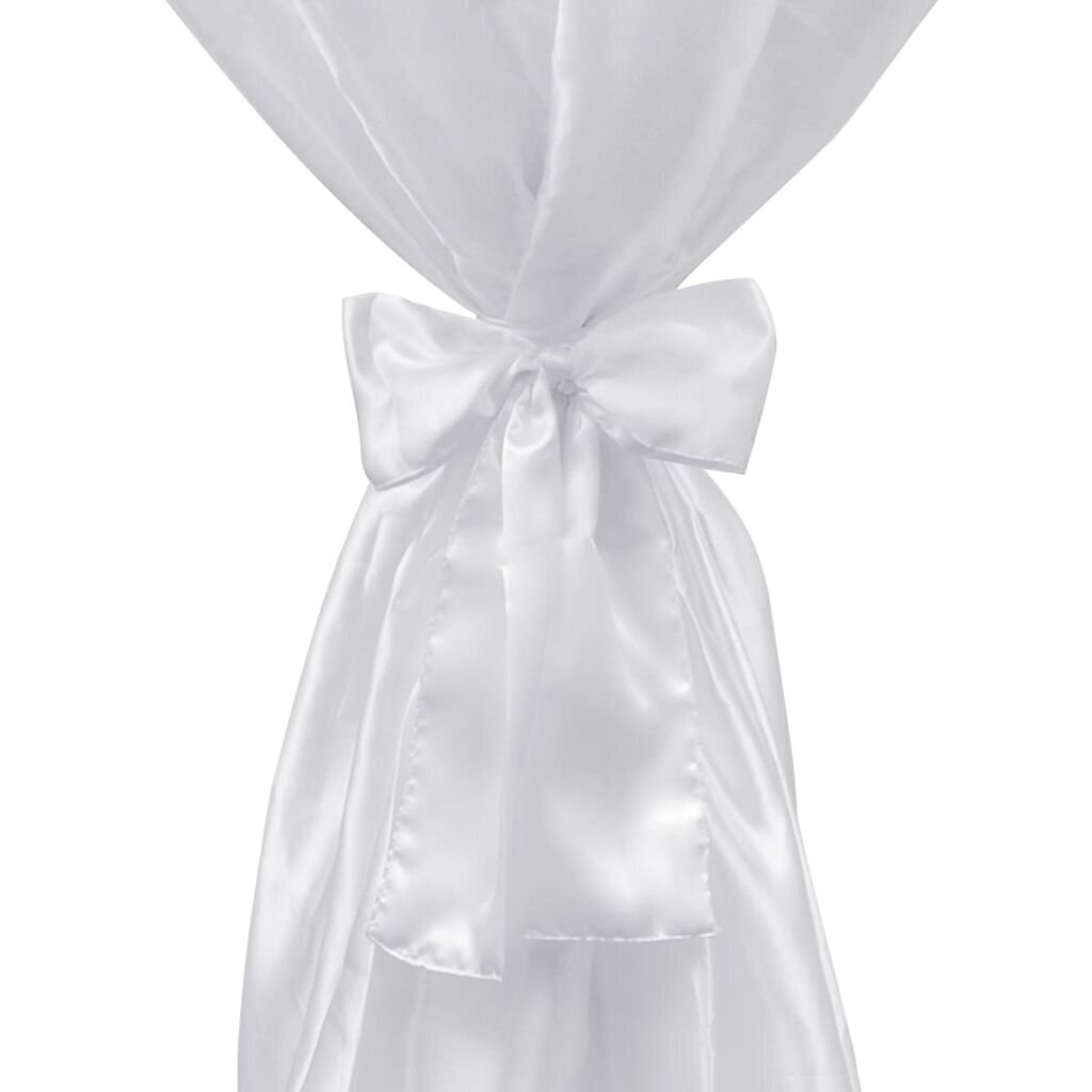 Staltiesė su kaspinu, 60 cm, 2 vnt, balta kaina ir informacija | Staltiesės, servetėlės | pigu.lt