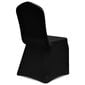 Užvalkalai kėdėms, 6 vnt, juodi kaina ir informacija | Baldų užvalkalai | pigu.lt
